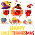 Happy Hallothanksmas Design - DTF Ready To Press