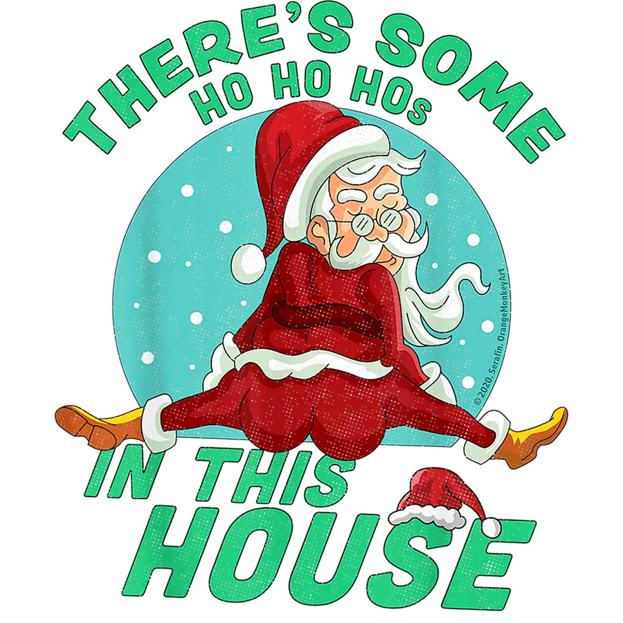 Christmas Santa Design DTF-Ready to Press (V5) | DTF Dallas