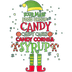 Christmas Candy Design - DTF Ready To Press