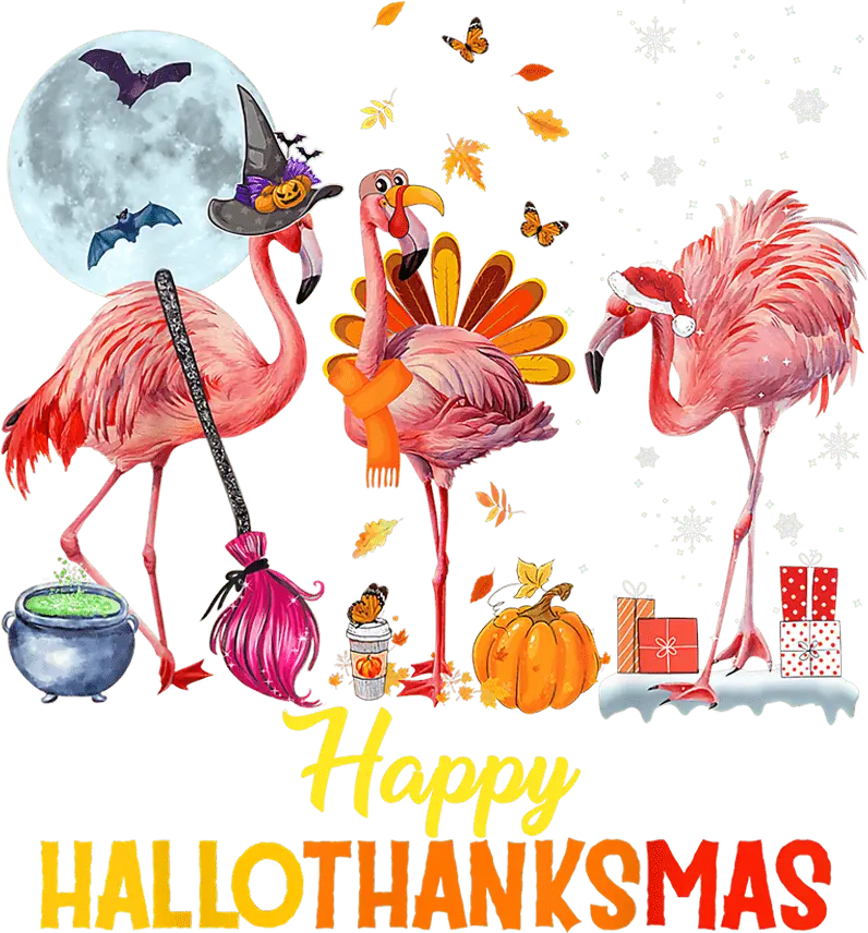 Happy Hallothanksmas DTF-Ready to Press (V4) | DTF Dallas