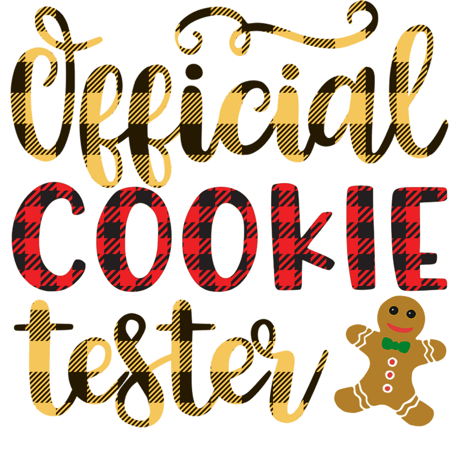 Official Cookie Christmas Design - DTF Ready To Press