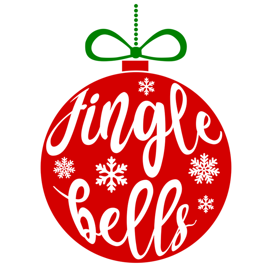 Jingle Bells Christmas Design DTF-Ready Press | DTF Dallas