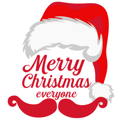 Merry Christmas Everyone Design - DTF Ready To Press - DTF Dallas 