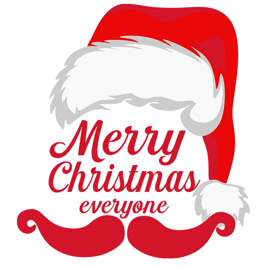 Merry Christmas Everyone Design - DTF Ready To Press