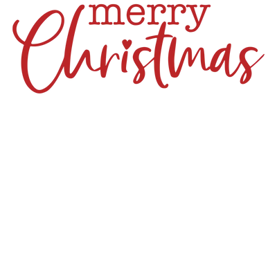 Merry Christmas DTF Design - Ready to Press V11 | DTF Dallas - DTF Dallas 