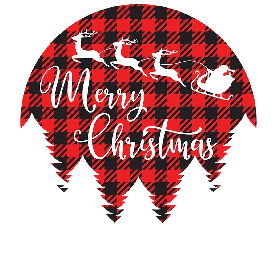 Merry Christmas Santa Design - DTF Ready To Press