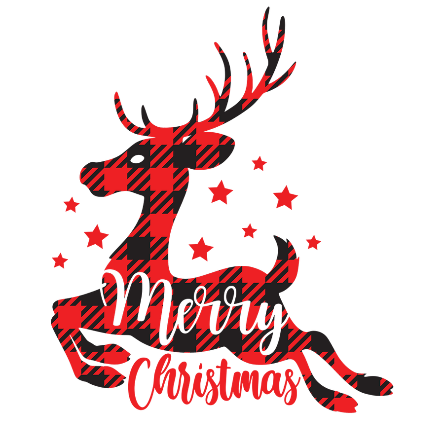 Merry Christmas DTF Design - Ready to Press V8 | DTF Dallas