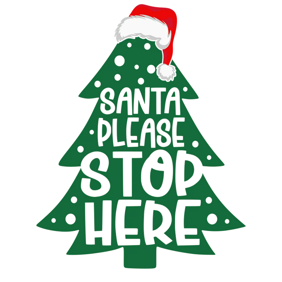 Christmas Santa Design DTF-Ready to Press (V4) | DTF Dallas