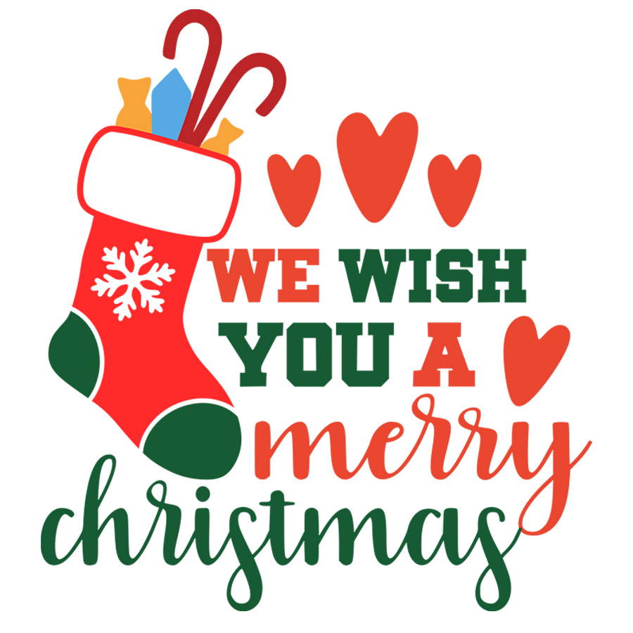Merry Christmas DTF Design - Ready to Press V7 | DTF Dallas