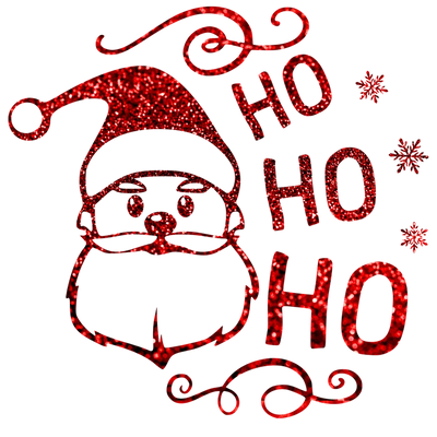 Christmas Santa Design DTF-Ready to Press (V2) | DTF Dallas - DTF Dallas 