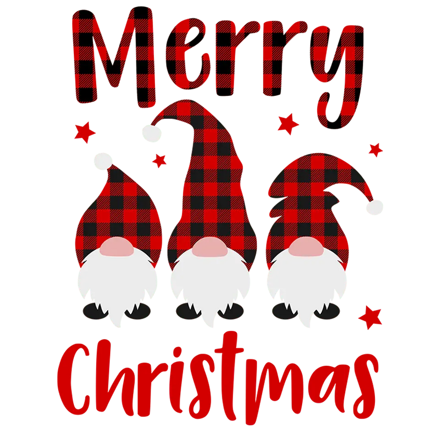 Merry Christmas DTF Design - Ready to Press V5 | DTF Dallas