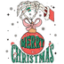 Merry Christmas Design - DTF Ready To Press