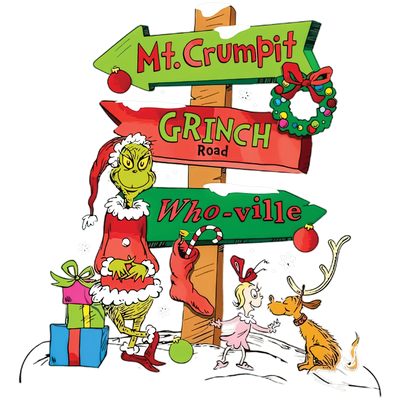 Grinch Road Christmas Design - DTF Ready To Press - DTF Dallas 