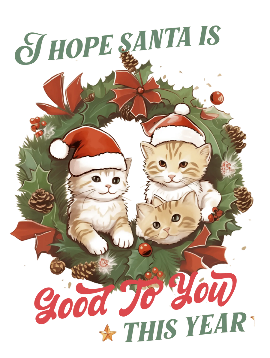 I Hope Santa Is Good to You Design | DTF Dallas