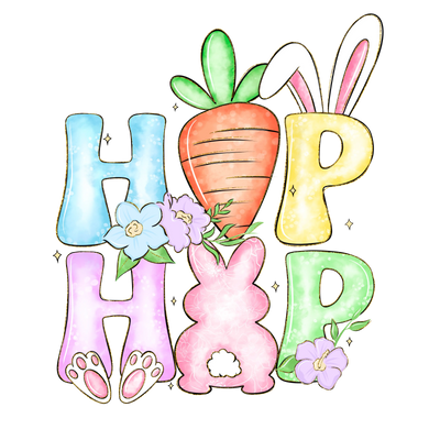 Hip Hop Easter Toddler Design - DTF Ready To Press - DTF Dallas 