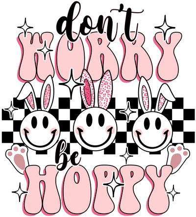 Easter Bunny Fun DTF Design Ready to Press | DTF Dallas - DTF Dallas 