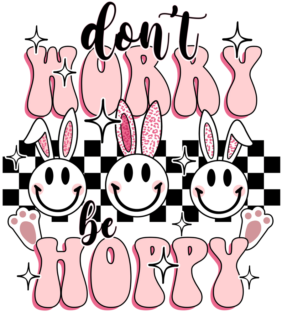 Easter Bunny Fun DTF Design Ready to Press | DTF Dallas