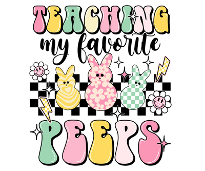Teaching My Favorite Peeps Easter Design | DTF Dallas - DTF Dallas 