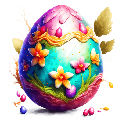 Best Easter Egg Design - DTF Ready To Press - DTF Dallas 