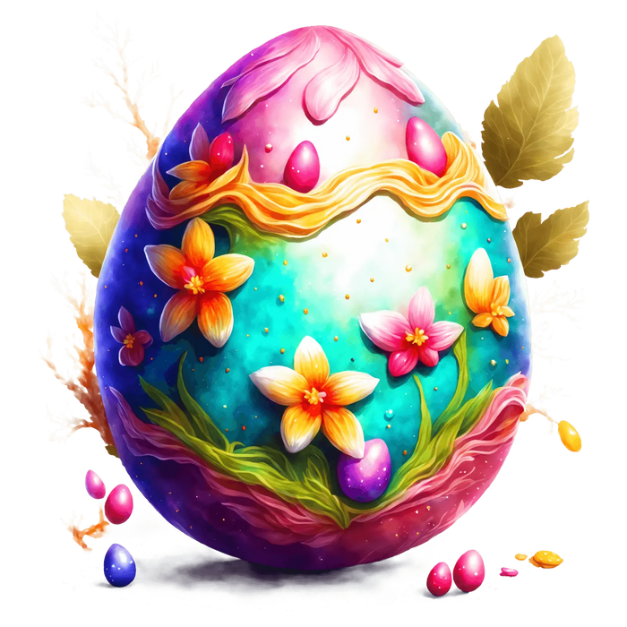 Best Easter Egg Design pressed on a garment
