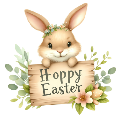 Happy Easter Bunny Party Ready to Press (V1) | DTF Dallas - DTF Dallas 