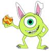 Disney Monsters - Mike Wazowski Easter Design | DTF Dallas