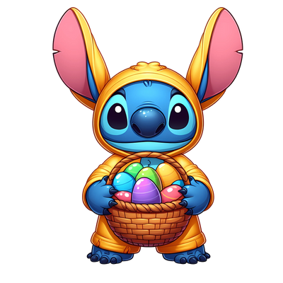 Baby Stitch Easter Design - DTF Ready To Press - DTF Dallas 