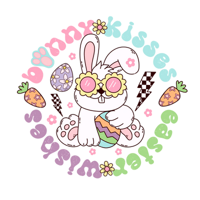 Funny Easter Wishes Design - DTF Ready To Press - DTF Dallas 