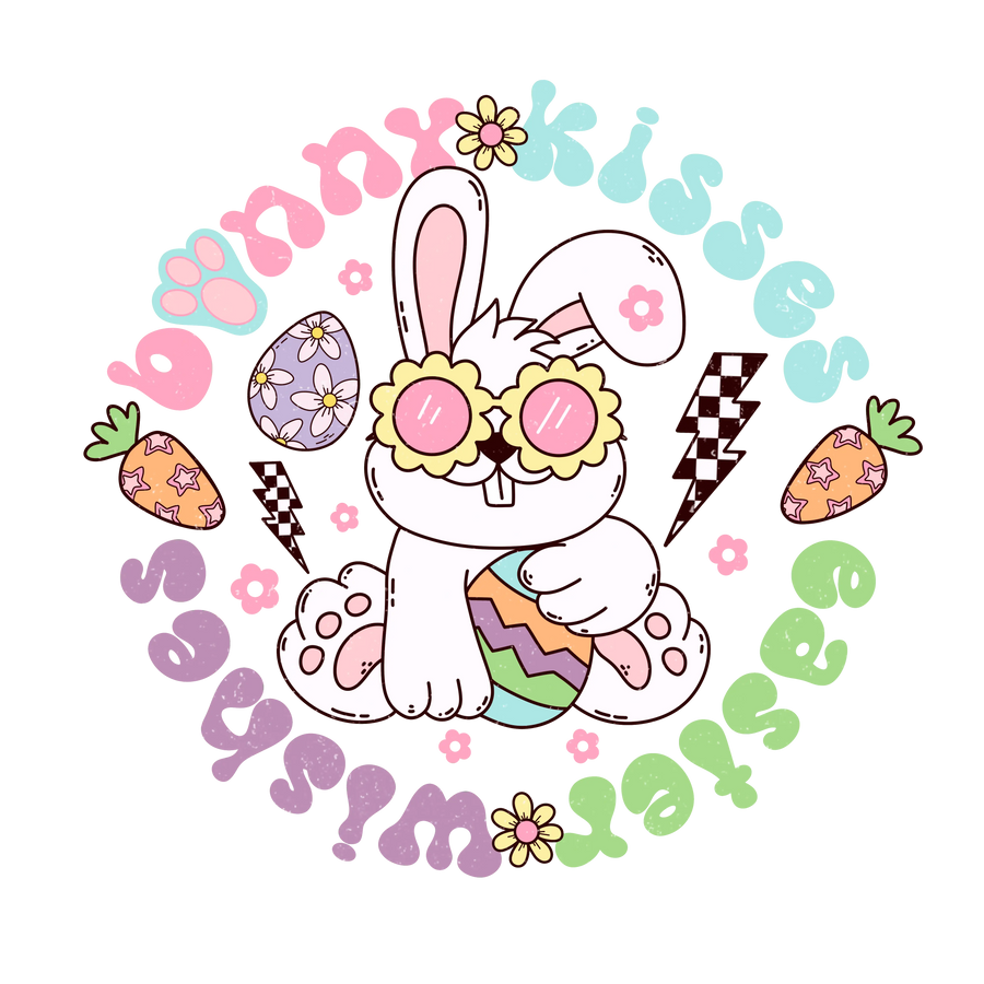 Funny Easter Wishes Design - DTF Ready To Press