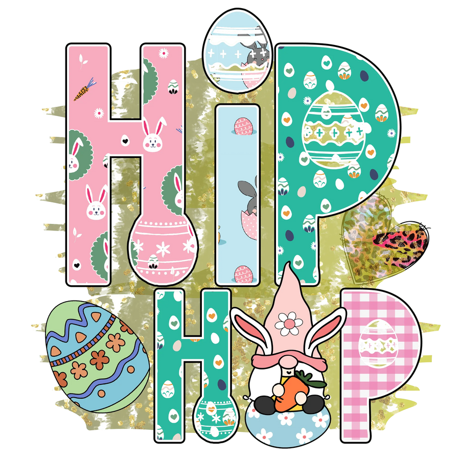 Hip Hop Easter Gnome Party Design | DTF Dallas