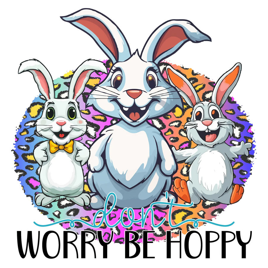 Easter Bunny Fun DTF Design Ready to Press V1 | DTF Dallas