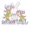 Little Miss Cotton Tail Easter Design | DTF Dallas