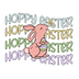 Hoppy Easter Cute Bunny Design - DTF Ready To Press