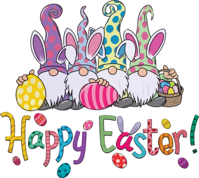 Happy Easter Gnomies Hunting Season Design | DTF Dallas - DTF Dallas 