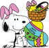 Snoopy Happy Easter Design - DTF Ready To Press