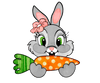 Cute Bunny Easter Design DTF-Ready to Press V1 | DTF Dallas