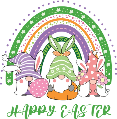Happy Easter Gnome Hunting Season Design | DTF Dallas - DTF Dallas 