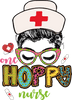 One Hoppy Nurse Easter Design - DTF Ready To Press