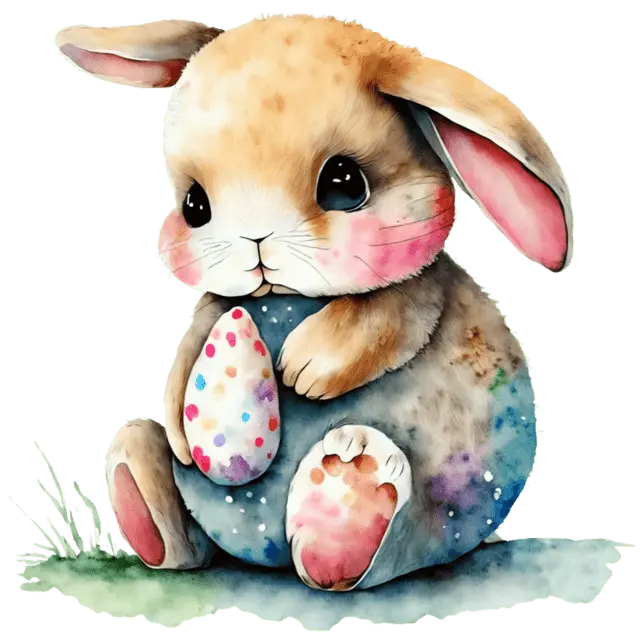 Easter Cute Bunny He is Risen Design | DTF Dallas