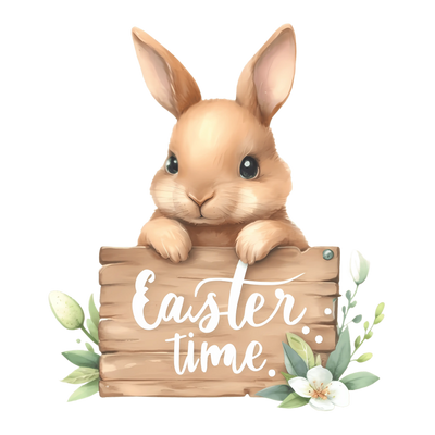 Easter Time Party Design - DTF Ready To Press - DTF Dallas 