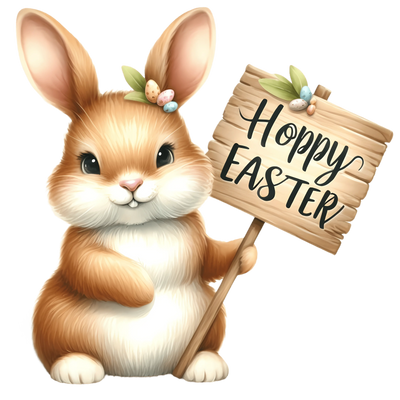 Happy Easter Bunny Party Ready to Press (V2) | DTF Dallas - DTF Dallas 