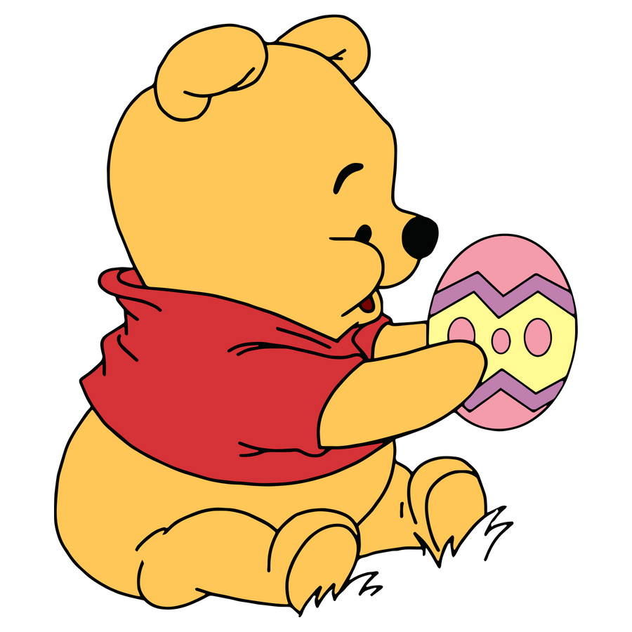 Disney Winnie the Pooh Egg Hunting Design | DTF Dallas