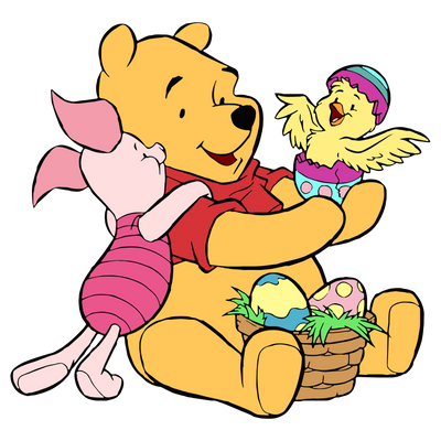 Copy of Winnie the Pooh and Piglet Easter | DTF Dallas - DTF Dallas 