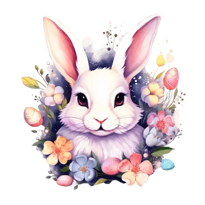 Bunny Lover Easter Design - DTF Ready To Press - DTF Dallas 