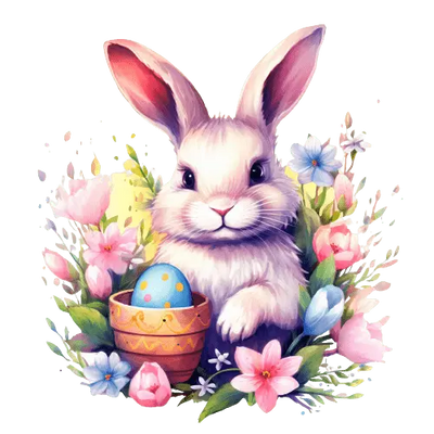 Egg Hunting Easter Design - DTF Ready To Press - DTF Dallas 