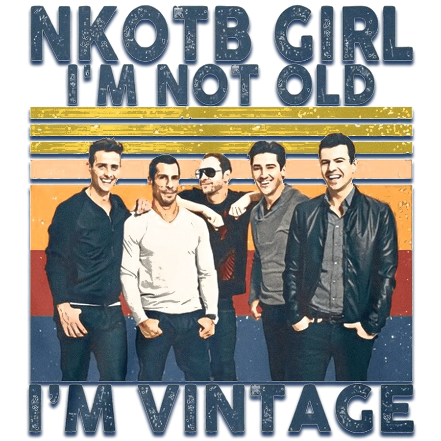 NKOTB Design - DTF Ready To Press