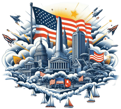 Cool USA Design - DTF Ready To Press - DTF Dallas 