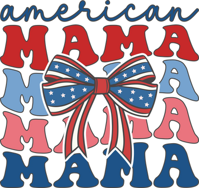 American Mama Design DTF - Ready to Press (V5) | DTF Dallas - DTF Dallas 