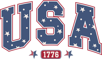USA 1776 DTF Design - Ready to Press V2 | DTF Dallas - DTF Dallas 