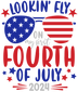 My First 4th of July DTF Design Ready Press V1 | DTF Dallas